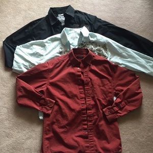 Bundle of button down shirts